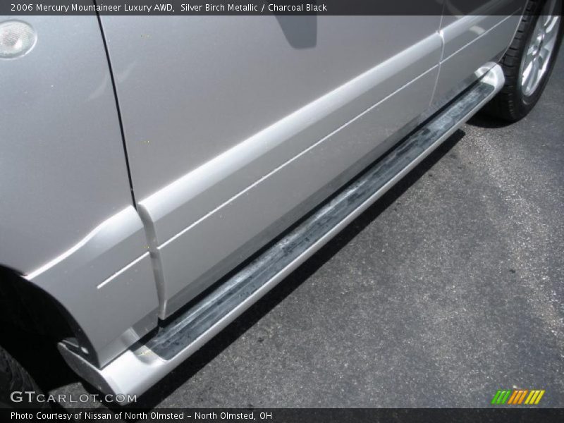 Silver Birch Metallic / Charcoal Black 2006 Mercury Mountaineer Luxury AWD