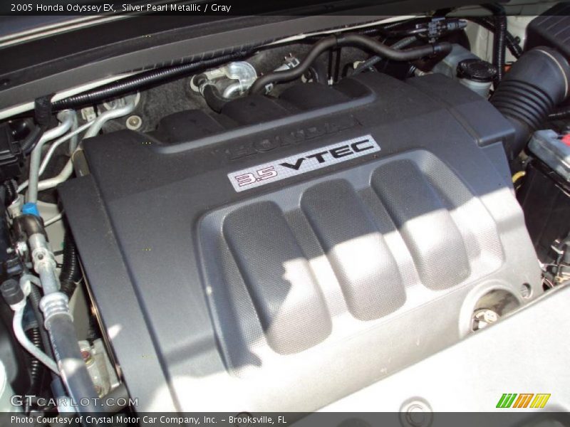 Silver Pearl Metallic / Gray 2005 Honda Odyssey EX