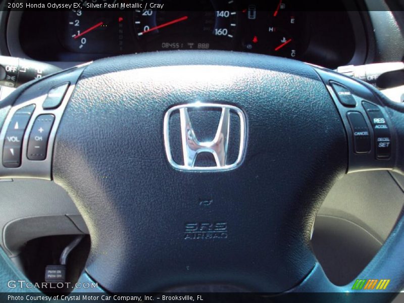 Silver Pearl Metallic / Gray 2005 Honda Odyssey EX
