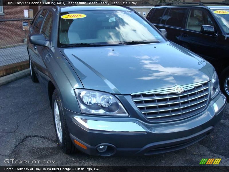 Magnesium Green Pearl / Dark Slate Gray 2005 Chrysler Pacifica Touring AWD