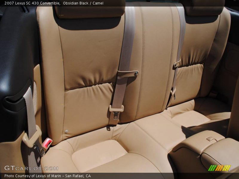 Obsidian Black / Camel 2007 Lexus SC 430 Convertible