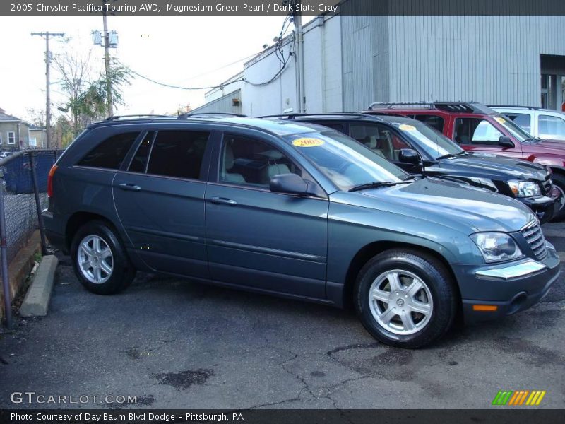 Magnesium Green Pearl / Dark Slate Gray 2005 Chrysler Pacifica Touring AWD
