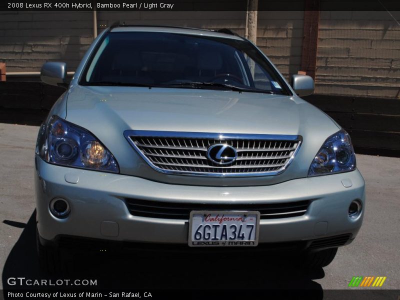 Bamboo Pearl / Light Gray 2008 Lexus RX 400h Hybrid