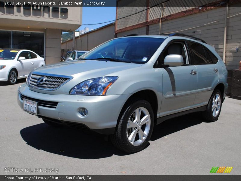 Bamboo Pearl / Light Gray 2008 Lexus RX 400h Hybrid