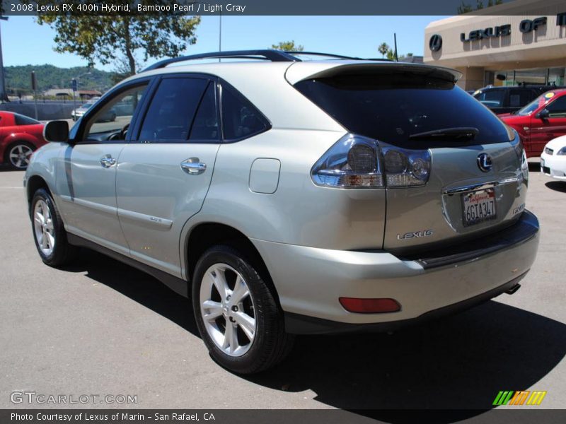 Bamboo Pearl / Light Gray 2008 Lexus RX 400h Hybrid