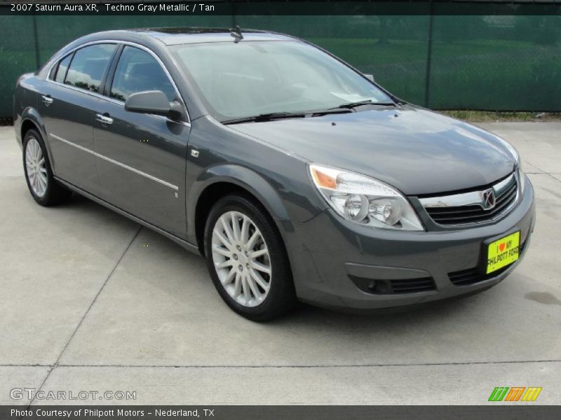 Techno Gray Metallic / Tan 2007 Saturn Aura XR