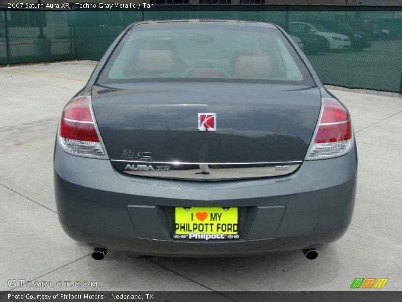 Techno Gray Metallic / Tan 2007 Saturn Aura XR