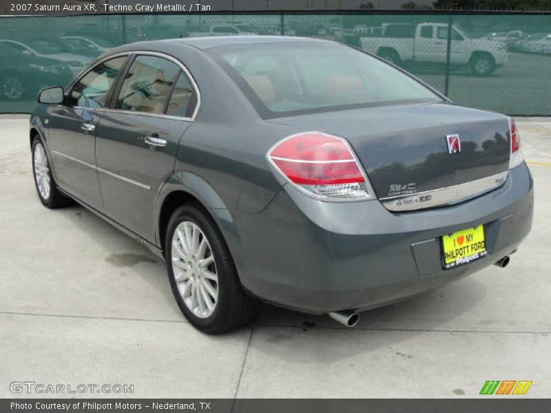 Techno Gray Metallic / Tan 2007 Saturn Aura XR