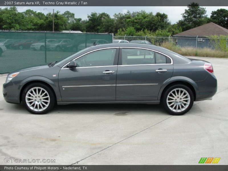 Techno Gray Metallic / Tan 2007 Saturn Aura XR
