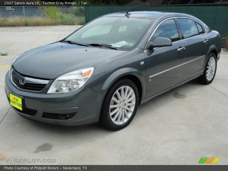 Techno Gray Metallic / Tan 2007 Saturn Aura XR