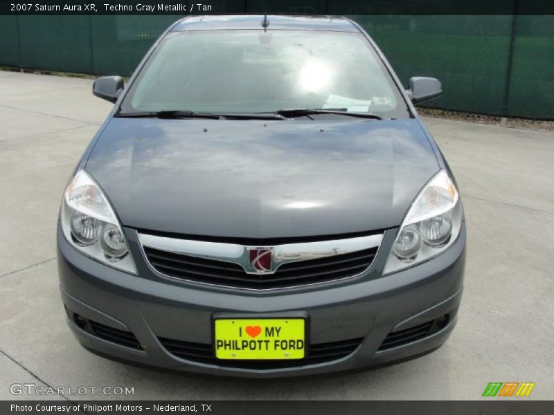 Techno Gray Metallic / Tan 2007 Saturn Aura XR