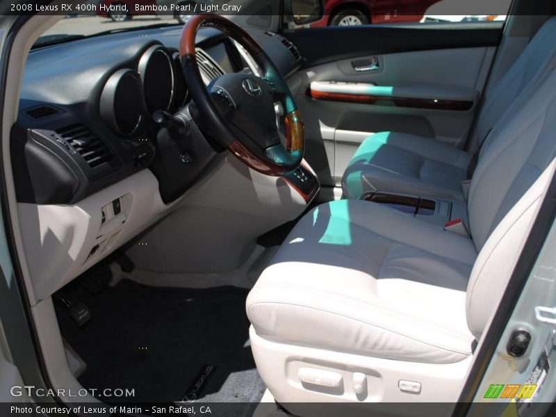 Bamboo Pearl / Light Gray 2008 Lexus RX 400h Hybrid