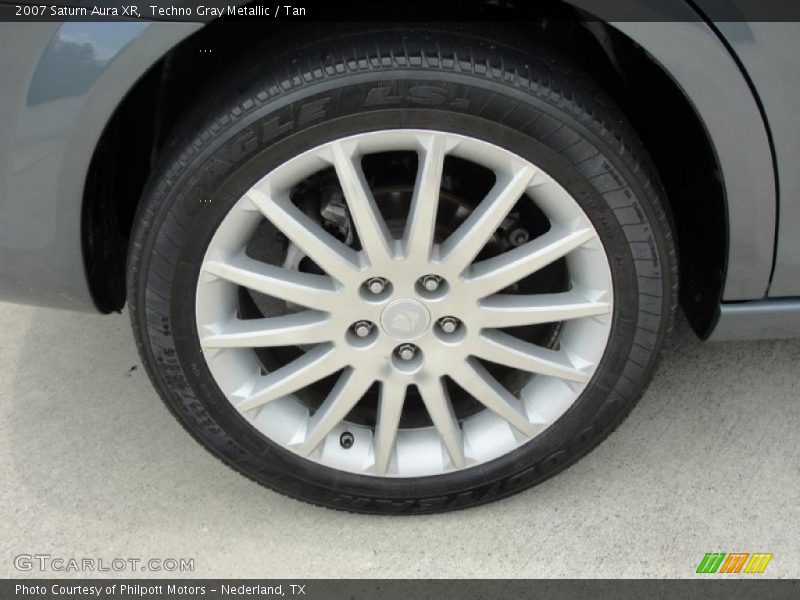 Techno Gray Metallic / Tan 2007 Saturn Aura XR
