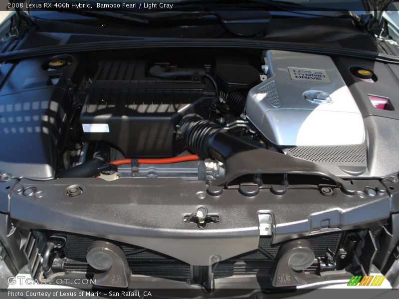 Bamboo Pearl / Light Gray 2008 Lexus RX 400h Hybrid