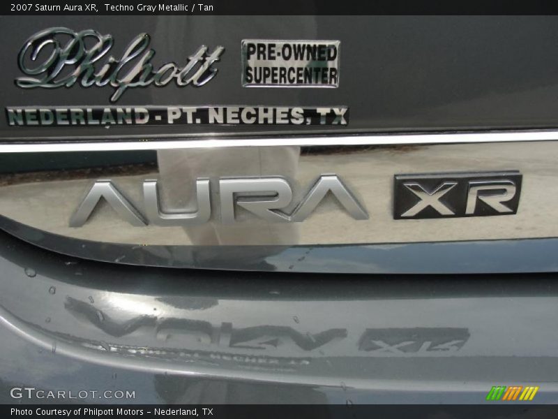 Techno Gray Metallic / Tan 2007 Saturn Aura XR
