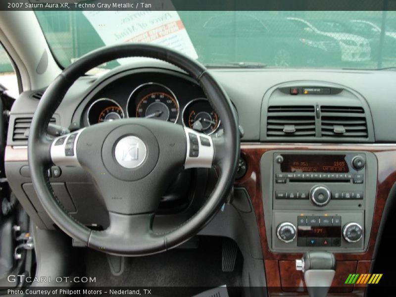 Techno Gray Metallic / Tan 2007 Saturn Aura XR