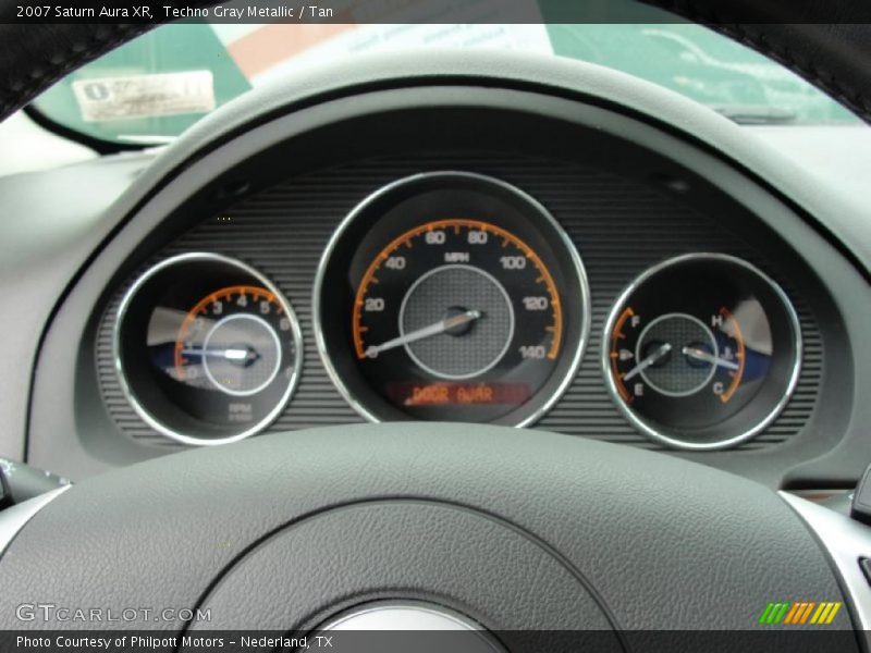 Techno Gray Metallic / Tan 2007 Saturn Aura XR