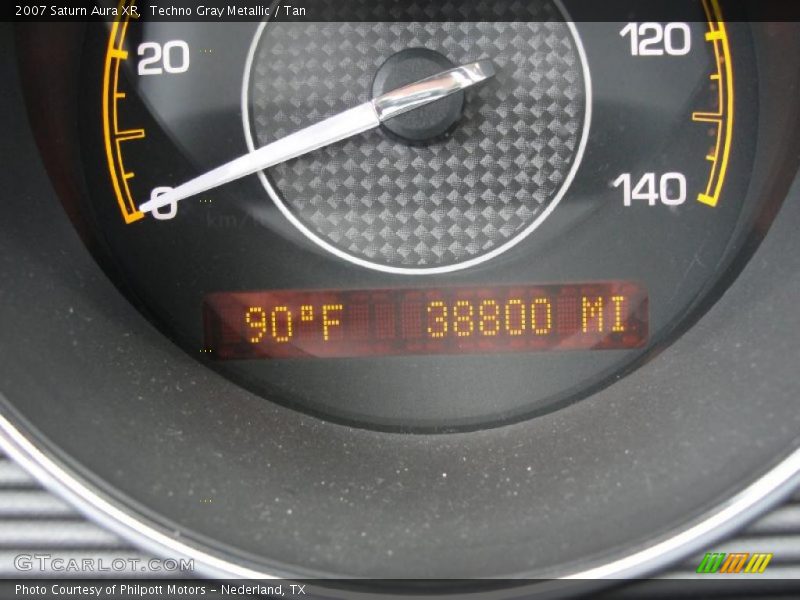 Techno Gray Metallic / Tan 2007 Saturn Aura XR