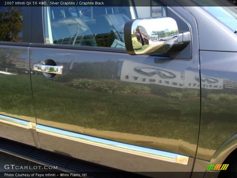 Silver Graphite / Graphite Black 2007 Infiniti QX 56 4WD