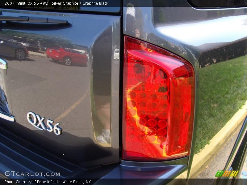 Silver Graphite / Graphite Black 2007 Infiniti QX 56 4WD