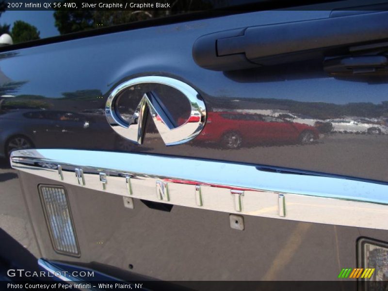Silver Graphite / Graphite Black 2007 Infiniti QX 56 4WD