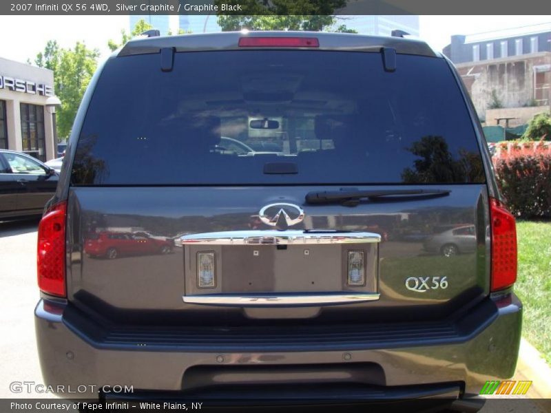 Silver Graphite / Graphite Black 2007 Infiniti QX 56 4WD