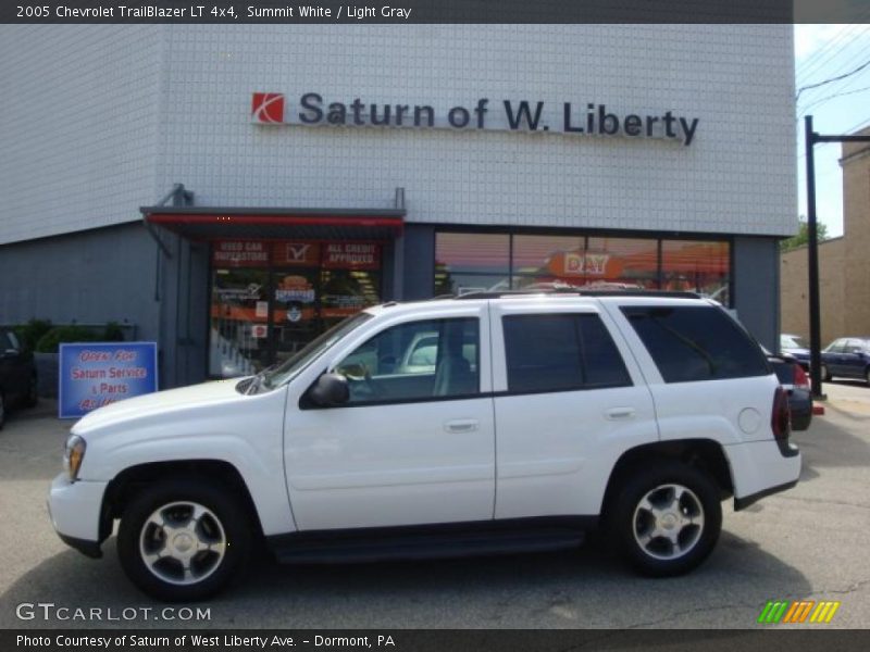 Summit White / Light Gray 2005 Chevrolet TrailBlazer LT 4x4