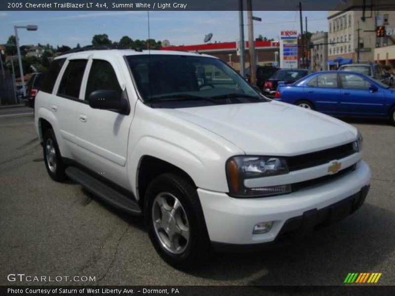 Summit White / Light Gray 2005 Chevrolet TrailBlazer LT 4x4