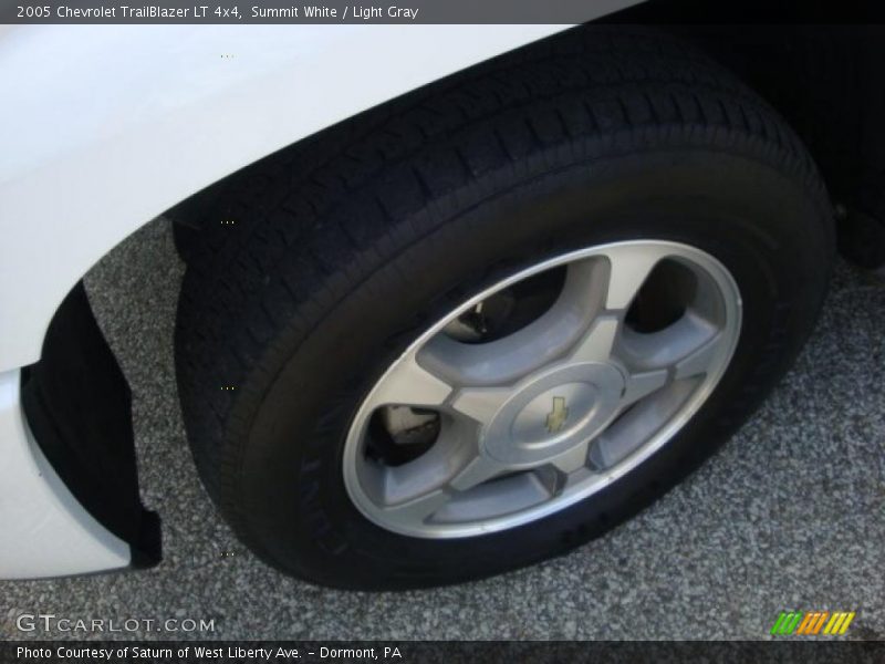 Summit White / Light Gray 2005 Chevrolet TrailBlazer LT 4x4