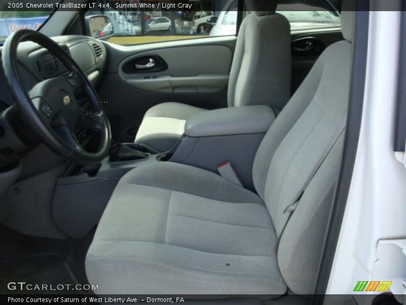 Summit White / Light Gray 2005 Chevrolet TrailBlazer LT 4x4