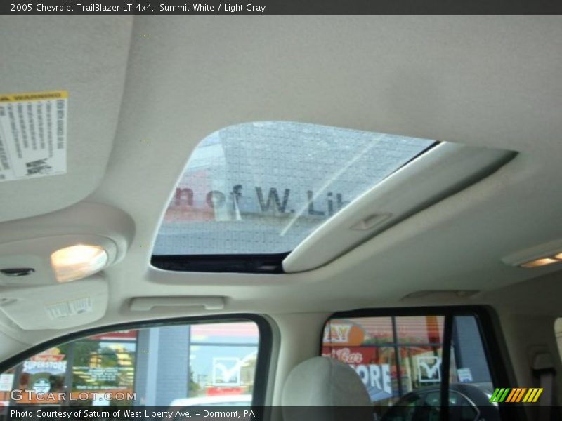 Summit White / Light Gray 2005 Chevrolet TrailBlazer LT 4x4