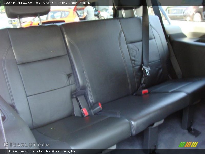 Silver Graphite / Graphite Black 2007 Infiniti QX 56 4WD