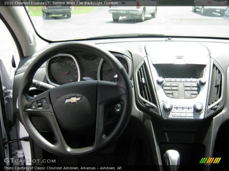 Summit White / Jet Black/Light Titanium 2010 Chevrolet Equinox LT