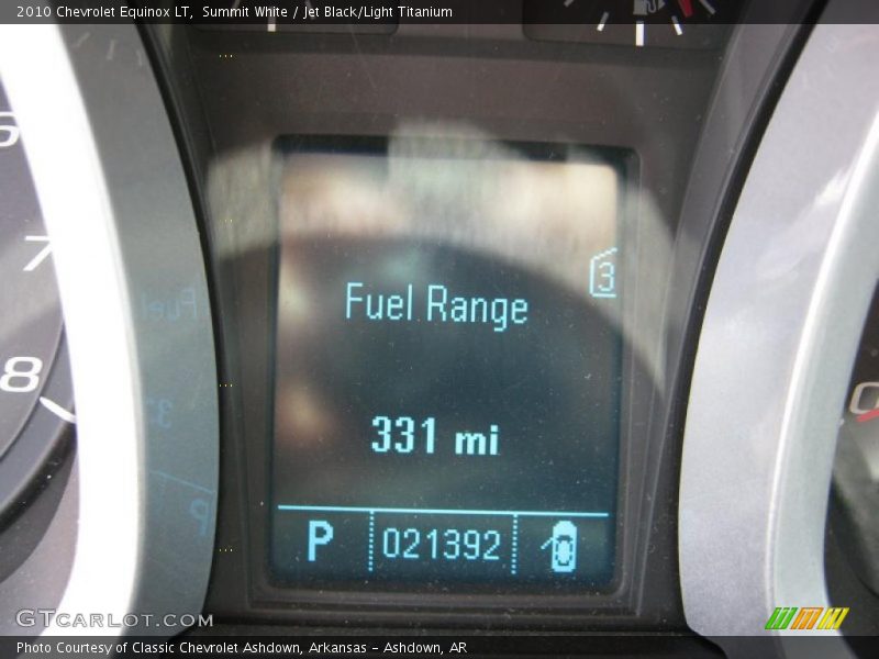 Summit White / Jet Black/Light Titanium 2010 Chevrolet Equinox LT