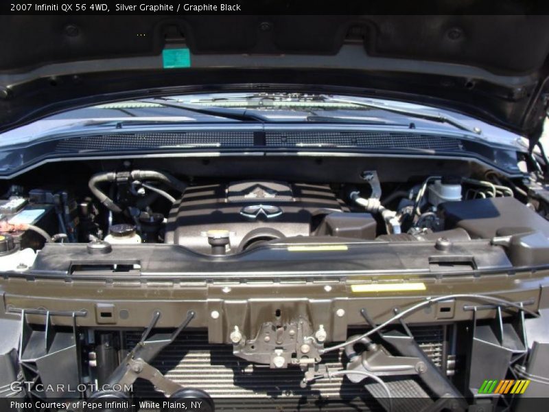 Silver Graphite / Graphite Black 2007 Infiniti QX 56 4WD