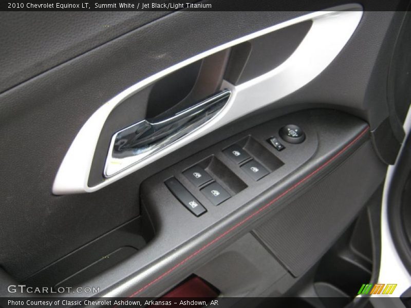 Summit White / Jet Black/Light Titanium 2010 Chevrolet Equinox LT