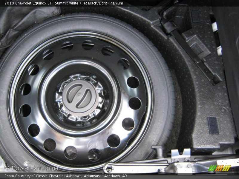 Summit White / Jet Black/Light Titanium 2010 Chevrolet Equinox LT
