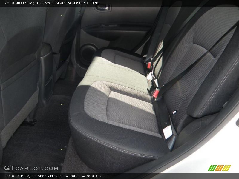 Silver Ice Metallic / Black 2008 Nissan Rogue SL AWD