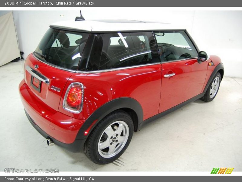Chili Red / Grey/Black 2008 Mini Cooper Hardtop