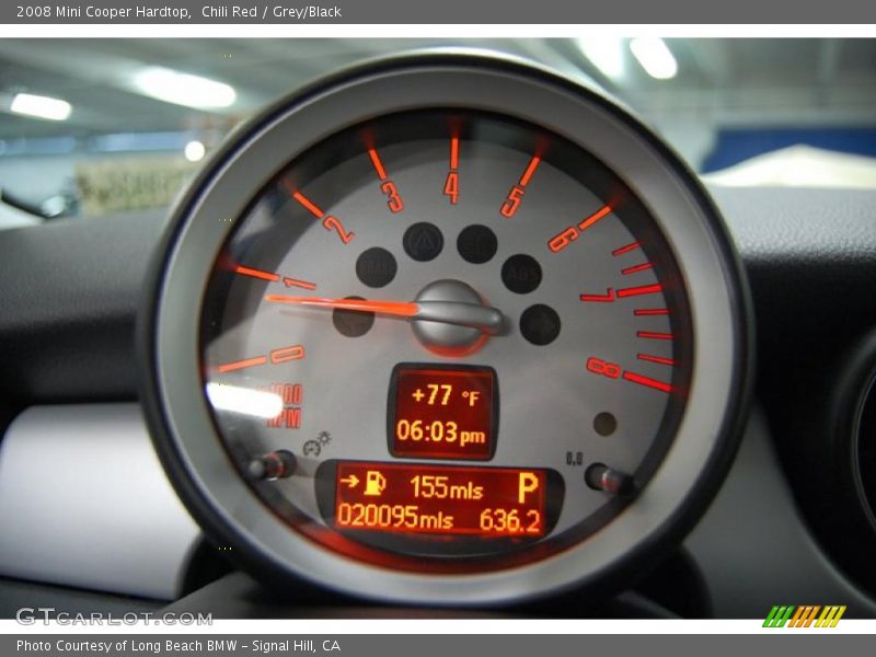 Chili Red / Grey/Black 2008 Mini Cooper Hardtop