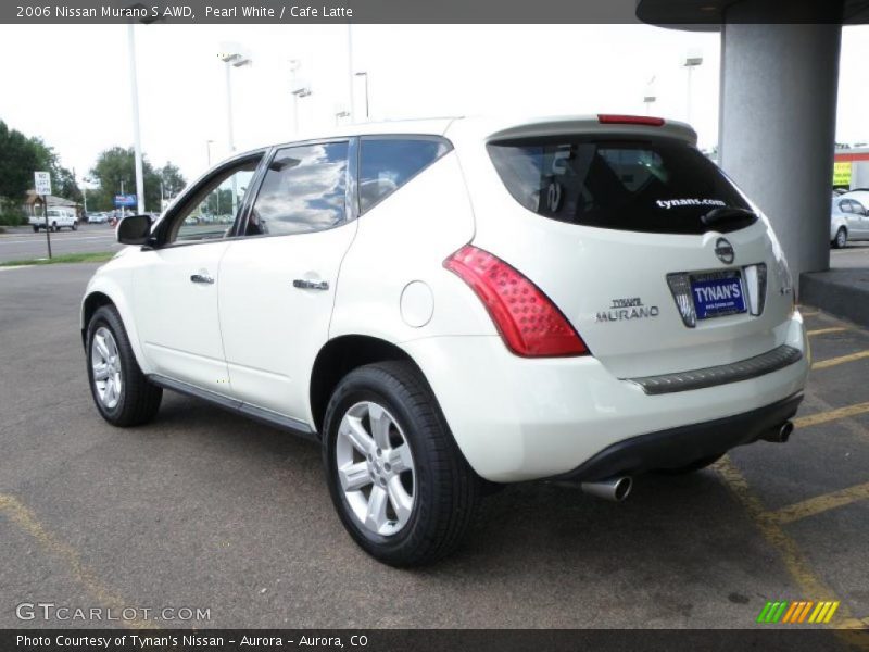 Pearl White / Cafe Latte 2006 Nissan Murano S AWD