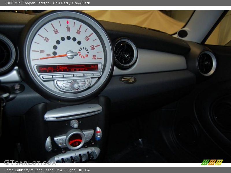 Chili Red / Grey/Black 2008 Mini Cooper Hardtop