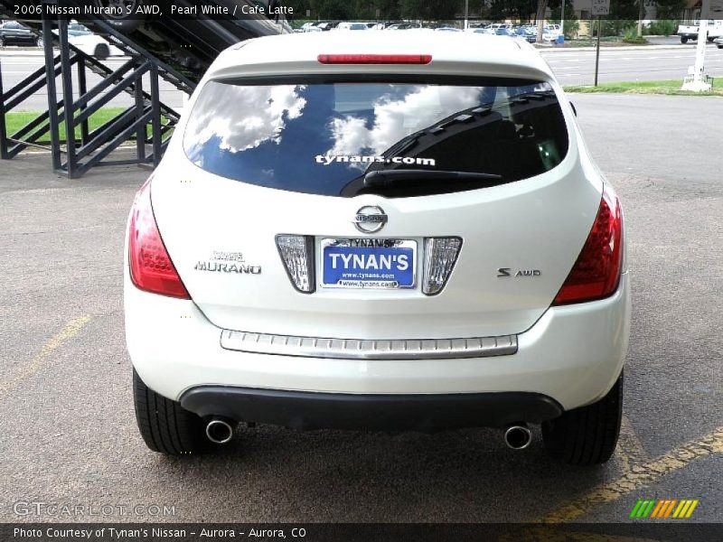 Pearl White / Cafe Latte 2006 Nissan Murano S AWD