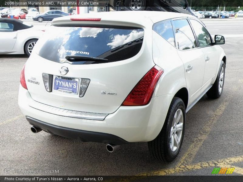 Pearl White / Cafe Latte 2006 Nissan Murano S AWD