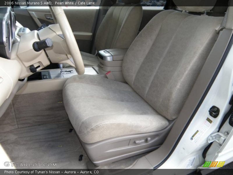 Pearl White / Cafe Latte 2006 Nissan Murano S AWD