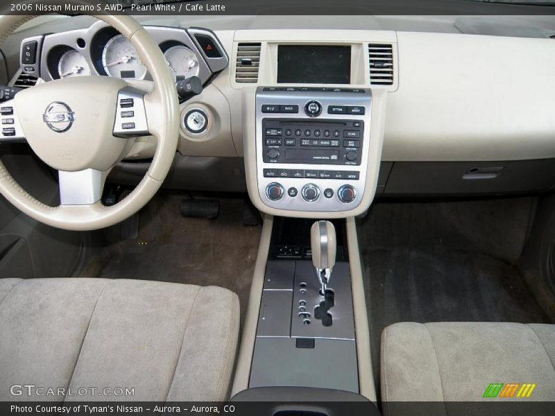 Pearl White / Cafe Latte 2006 Nissan Murano S AWD