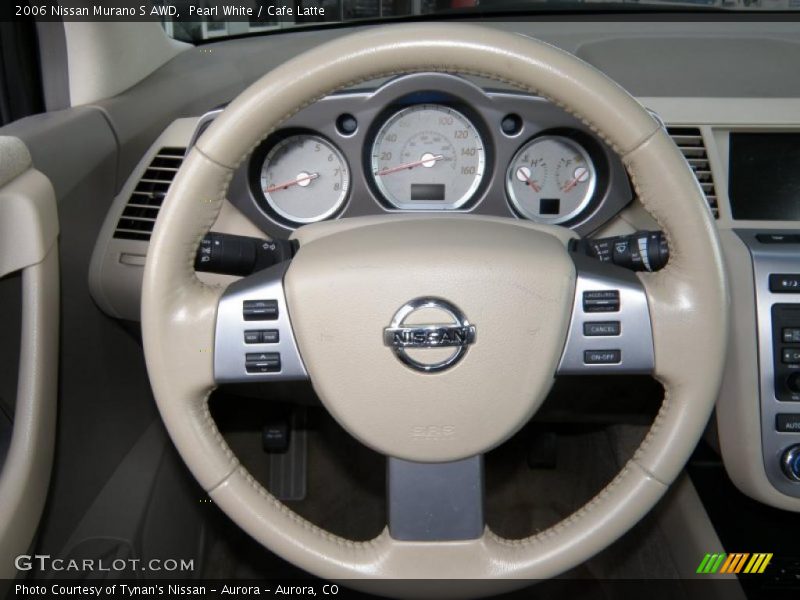 Pearl White / Cafe Latte 2006 Nissan Murano S AWD