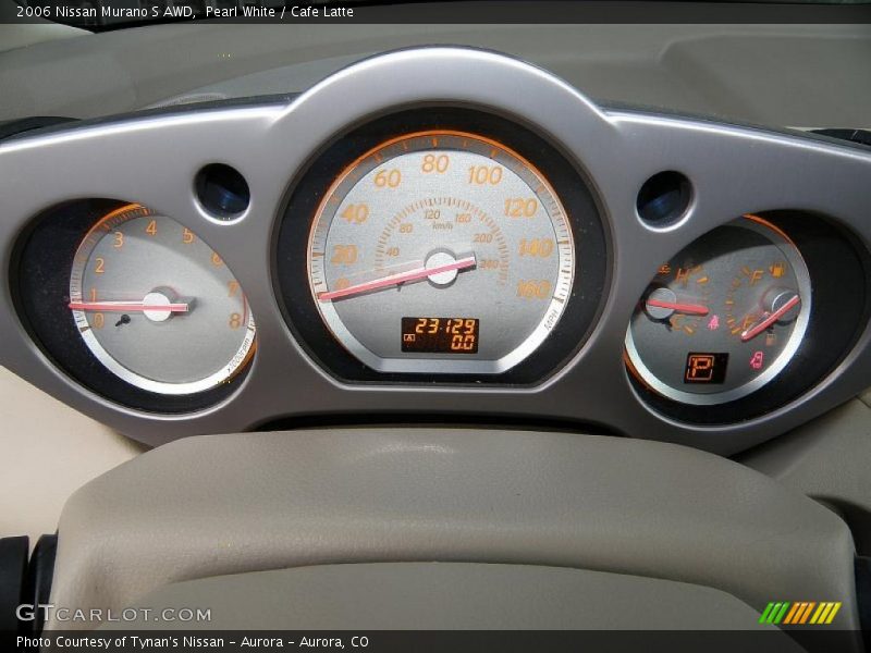 Pearl White / Cafe Latte 2006 Nissan Murano S AWD