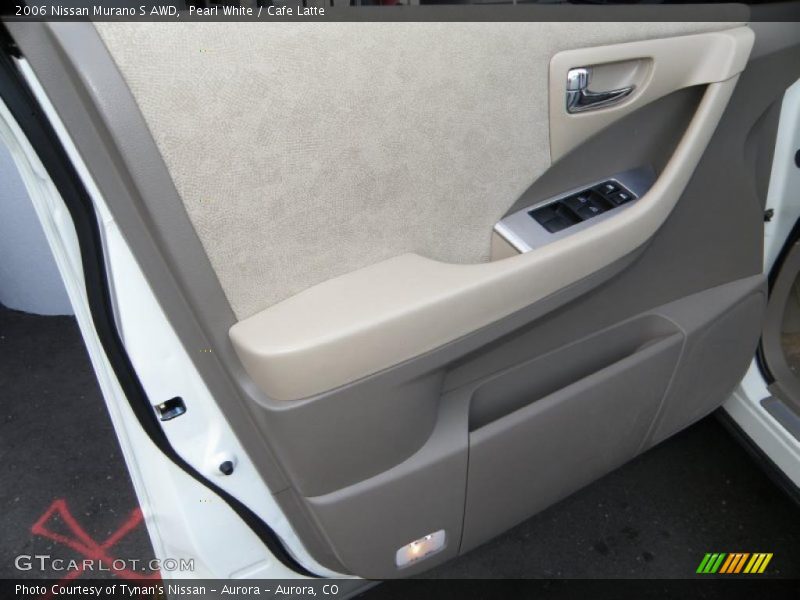 Pearl White / Cafe Latte 2006 Nissan Murano S AWD