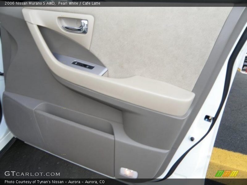 Pearl White / Cafe Latte 2006 Nissan Murano S AWD